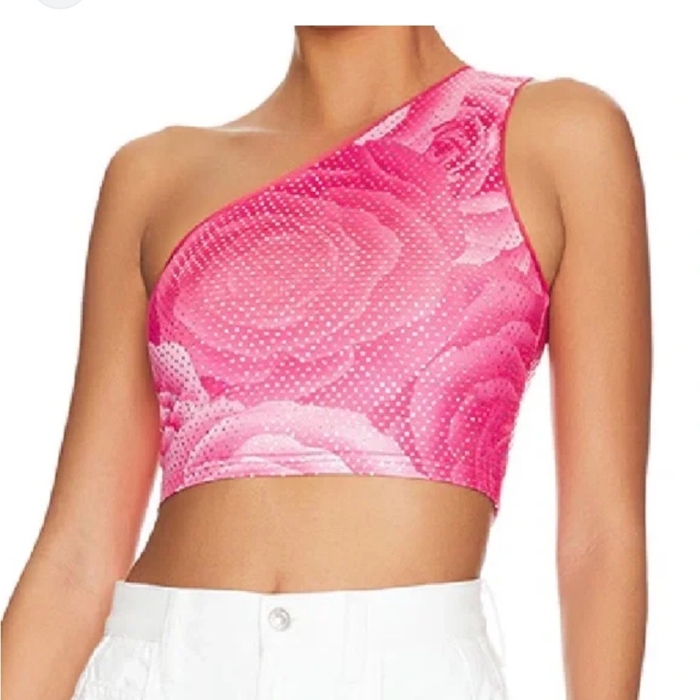 Superdown one shoulder top